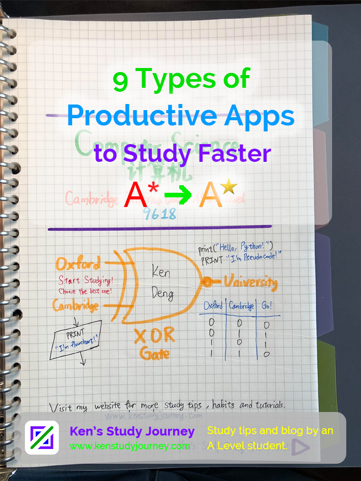 9 Types of Productive Apps that Help Students to Study Faster